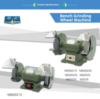 Affûteuse de couteaux industrielle sur pied West Lake CNC M3320 avec aspiration des poussières, moteur à pompe PLC métallique