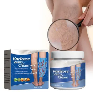 Crema corporal efectiva para el tratamiento de venas varicosas, crema para el cuidado del cuerpo, reparación de hierbas chinas, alivio del dolor de la piel, Etiqueta Privada