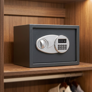 Caja de Seguridad Pequeña para el Hogar, Caja Fuerte de Acero de Alta Calidad con Cerradura Digital Electrónica, Caja para Dinero - Product Image 2