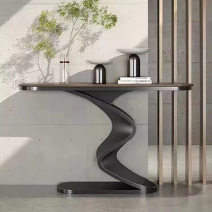 Đen Đá cẩm thạch dài bên bảng điều khiển nhỏ bảng - Product Image 1