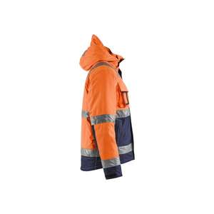 BLAKLADER-Chaqueta de invierno 487019875389S Hi-Vis Naranja/Azul marino-EAN 7330509378953 ROPA DE TRABAJO DE LA HI-VIS - Product Image 3