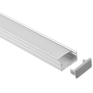 Copertura Trasparente in PC 18x8.5mm per Barra LED Diffusore per Profilo in Alluminio LED - Product Image 2