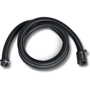 Extension de tuyau d'aspiration noir pour aspirateur, tuyau en caoutchouc flexible de 2 pouces de diamètre avec connecteur métallique - Product Image 1