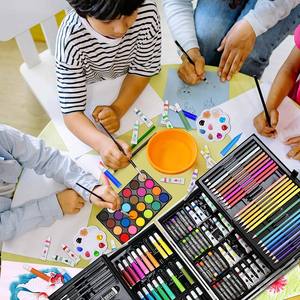 LISI علبة ألومنيوم احترافية مجموعة فنية فاخرة قطعة حرفية مشغولات يدوية رسم هدايا للبالغين أطفال فنانين - Product Image 6