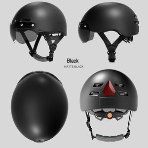 <span class=keywords><strong>Casco</strong></span> Inteligente para Bicicleta <span class=keywords><strong>con</strong></span> Luz LED, Altavoz Bluetooth, Señal de Giro, <span class=keywords><strong>Casco</strong></span> de Seguridad para Ciclismo OEM - Product Image 4