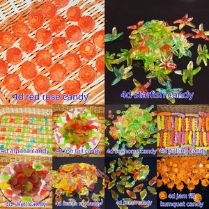 Confiserie pour enfants 4D formes bonbons gommeux confiserie douce saveur de fruits gommeux rempli de saveur de fruits confiture gelée bonbons gommeux - Product Image 6