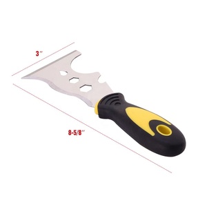 Set di 8 Utensili Manuali per Muratura, Paletta Lisciante, Paletta di Misurazione, Spatola per Stucco, Taglierina per Bordi - Product Image 5