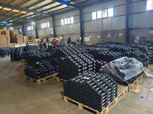 Haltères hexagonaux en caoutchouc OEM de haute qualité, 10 kg à 50 kg, équipement d'exercice populaire, vente chaude - Product Image 6