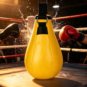 Palla da Boxe per Riflessi, Resistente, in Pelle, Ideale per Fitness e MMA, Attrezzatura da Boxe per Bambini e Adulti - Product Image 1