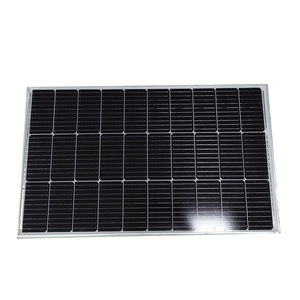 Panneau solaire monocristallin haute efficacité 100W, 80W de puissance, cadre en aluminium, demi-cellule - Modèle Maxsolar MAX-M100, 23% d'efficacité - Product Image 3