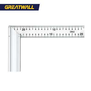 Régua de ângulo personalizado quadrada, liga de alumínio try, quadrada, 150mm/20mm/25mm/30mm/35mm/50mm - Product Image 2