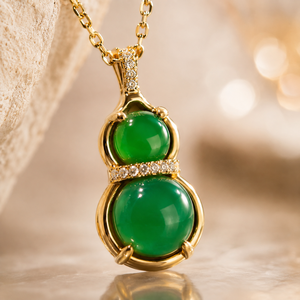 Collana artistica a forma di zucca: elegante gioiello vintage per donna - Product Image 5