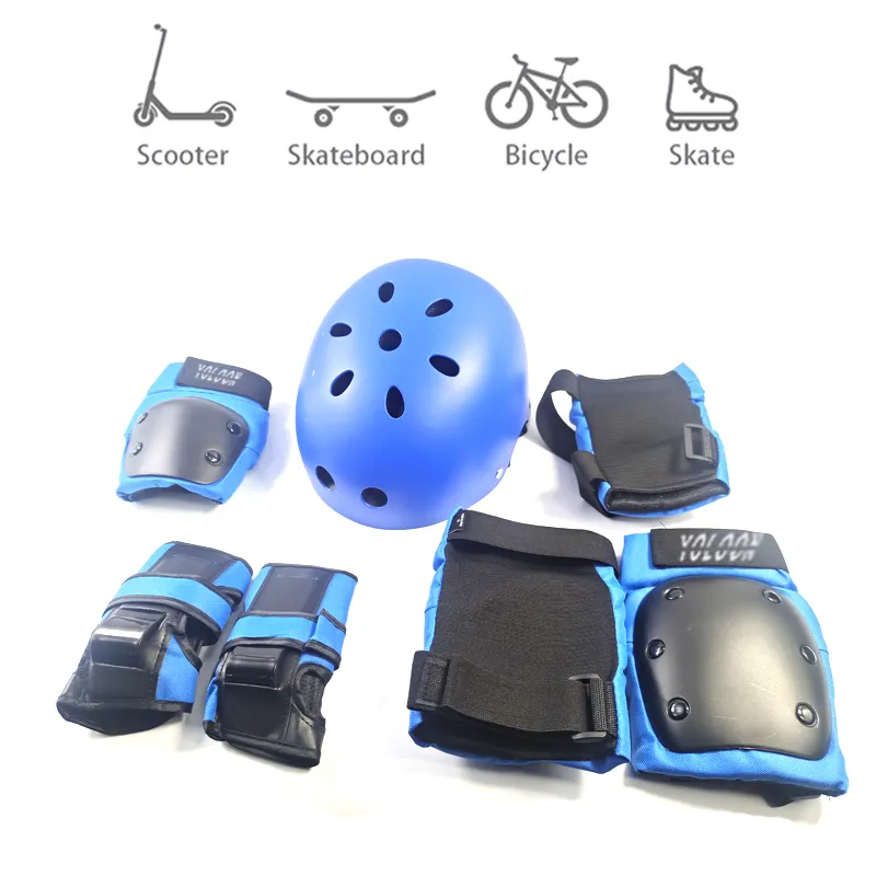 متعددة دراجة هوائية للرياضة سكوتر التزلج قابل للتعديل واقية الركبة منصات مع خوذة تزلج CE وافق مجموعة تروس واقية