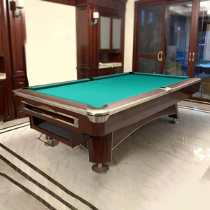 Tables de billard de luxe, pliables, 8 pieds, avec éclairage américain, pour salle à manger, pour pièces détachées - Product Image 1