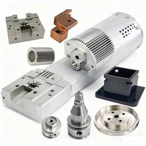 Piezas mecanizadas CNC de aluminio de precisión 6061, piezas de componentes mecánicos de torneado CNC anodizado de aluminio personalizado - Product Image 1