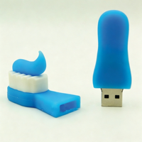 Clé USB personnalisée en forme de brosse à dents, clé USB brosse à dents