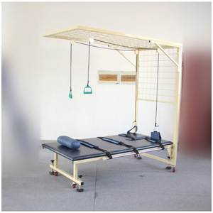 Lit de traction Jinyu JY-QYJ-2, équipement de réadaptation manuel pour tout le corps, pour thérapie et fitness - Product Image 1