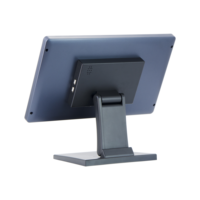 Sistema POS Android de Diseño Minimalista Marca Edobbo con Esquema de Color Premium, Pantalla Táctil Ajustable Multiángulo de 15.6 Pulgadas y 1366x768