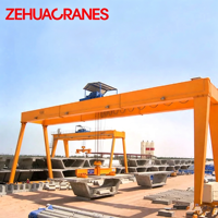 Grue portique à double poutre européenne sur mesure, 5 tonnes, 20 tonnes, 32 tonnes, équipement de levage robuste pour entrepôt et chantier