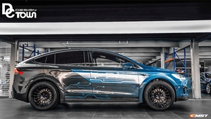 Kit Carrozzeria in Fibra di Carbonio CMST di Alta Qualità per <span class=keywords><strong>Tesla</strong></span> <span class=keywords><strong>Model</strong></span> <span class=keywords><strong>X</strong></span>, Include Spoiler Anteriore, Diffusore Posteriore, Minigonne Laterali, Kit Parafanghi e Paraurti - Product Image 4