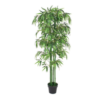 Linwoo Palmier Hawaï Artificiel Bambou Bonsaï Extérieur Grand Palmier Artificiel Pour La Décoration Plante Ficus Arbres