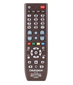 Chunghop E412 Modern Design 4 in 1 Universal Remote Control Infrared Controller With Learning Function