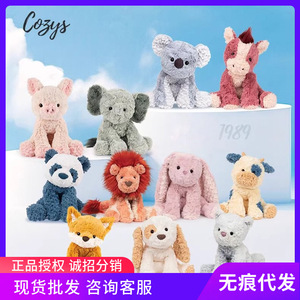 Jouet en peluche cheval BabyGund 25cm, animal en peluche doux pour le confort et la relaxation du bébé - Product Image 5