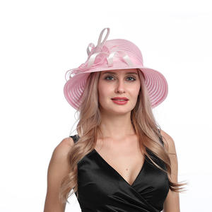 X1606 Sombrero de iglesia de organza a la moda para mujer para escenas al aire libre Fiesta Boda Kentucky Derby Sombrerería para mujer Fancinators - Product Image 3