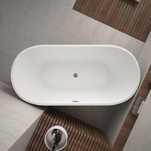 Bañera blanca independiente de lujo moderna de 1,7 m, baño profundo, bañera de <span class=keywords><strong>hidromasaje</strong></span> inflable aprobada por CE/cUPC para uso en Villa interior portátil - Product Image 3