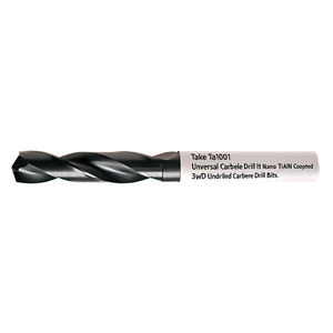 Foret universel en carbure Ttake Ta1001, revêtement Nano TiAlN, forets en carbure non percés 3xD - Product Image 2