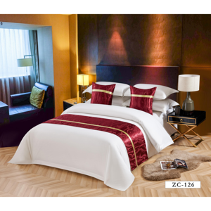 Couvre-<span class=keywords><strong>lit</strong></span> Jacquard Européen de Luxe <span class=keywords><strong>pour</strong></span> Hôtel avec Parure de <span class=keywords><strong>Lit</strong></span>, Housse de <span class=keywords><strong>Couette</strong></span>, Drap et Housse de Coussin <span class=keywords><strong>pour</strong></span> Canapé – Fournisseur d'Usine - Product Image 6