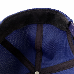 Casquette de baseball en maille double couche <span class=keywords><strong>bleu</strong></span> <span class=keywords><strong>marine</strong></span> avec logo personnalisé, unisexe, respirante, réglable, pour le sport et les activités de plein air - Product Image 5