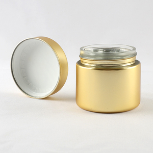 Tùy Chỉnh 2Oz 3Oz Rộng Miệng Trẻ Em Chịu Mài Mòn Lọ Thủy Tinh Mạ Kẽm Vàng Nắp Vàng Kết Thúc Cho Thuốc Lưu Trữ Bao Bì Giải Pháp - Product Image 5