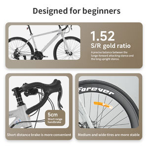 Cadre en acier à haute teneur en carbone durable de haute qualité 26 <span class=keywords><strong>pouces</strong></span> 21/24/27 vitesses adapté au <span class=keywords><strong>vélo</strong></span> urbain pour hommes <span class=keywords><strong>vélo</strong></span> de route - Product Image 4