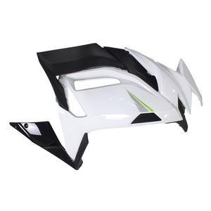 Kit de Carenado Blanco Negro Brillante para <span class=keywords><strong>Kawasaki</strong></span> <span class=keywords><strong>Ninja</strong></span> <span class=keywords><strong>650</strong></span> 2021 2020 <span class=keywords><strong>2022</strong></span> 2023 - Product Image 4