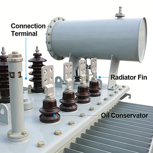 Transformador de Distribución Montado en Poste APEX S13 50-2500kVA 11-33kV/415V Trifásico 50Hz Cobre Puro C5 Anticorrosión para Redes Eléctricas - Product Image 4