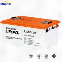 Elektroroller-Akku 51,2V 105AH 150AH 200AH 5,38KWh 7,68KWh 10,24KWh LiFePO4 Powerzelle Vibrationsfest
