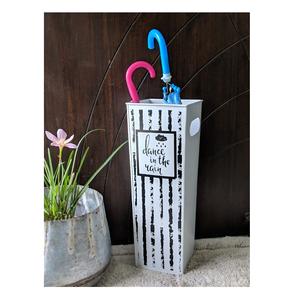 Handmade Galvanized Metal Bucket Highly Durable <b>Umbrella</b> Storage Holder for Outdoor Office Metal Handicraft <b>Umbrella</b> <b>Stands</b> - Product Image 3