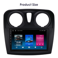 Autoradio Android pour Renault LOGAN2 Sandero 2014-2019, lecteur multimédia vidéo sans fil Carplay, autoradio 2din, stéréo, caméra de recul