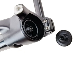<span class=keywords><strong>Fourche</strong></span> avant de vélo électrique <span class=keywords><strong>VTT</strong></span> en fibre de carbone Grmrk à absorption de chocs légère et haute résistance, tube conique 29, pression d'air inversée - Product Image 5