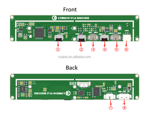 Módulo de Audio <span class=keywords><strong>JuAn</strong></span> MIC Personalizado, Compacto, de 4/8 Micrófonos, Señal Analógica, Recogida de Campo Lejano de 10m, AEC, AGC, para Sistemas de Conferencia e IoT - Product Image 6