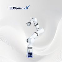 Brazo Robótico ZBDynamiX con Capacidad de Carga de 9 kg y Alcance de 610 mm, Brazo Robótico Colaborativo para Recoger y Colocar Objetos
