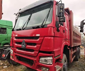 Camión volquete pesado Howo 375hp 6*4 volquete/volquete diésel automático Euro 3 Segmento de camión ligero de dirección izquierda - Product Image 2