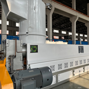 Máquina compactadora de doble etapa para PP PE BOPP Reciclaje de película <span class=keywords><strong>HDPE</strong></span> <span class=keywords><strong>LDPE</strong></span> Granulador - Product Image 1