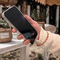 Breloque de téléphone détachable en métal, dragonne de poignet pour femmes et filles, cordon de téléphone portable, porte-monnaie, porte-clés, sacs DIY