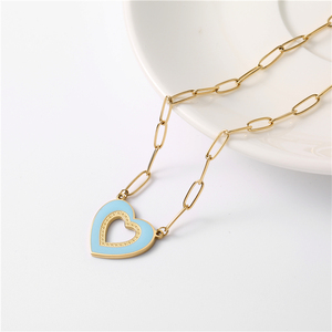 Collar con colgante con letra inicial personalizada para mujer, colgante de diamante, Collar chapado en oro, gran oferta - Product Image 2