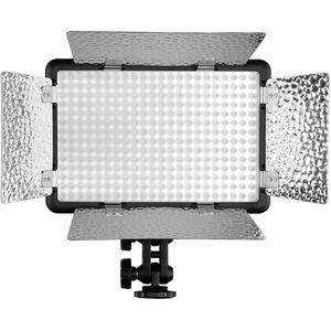 Godox LF308BI Bicolore 3300K-5600K A MENÉ LA Lumière Vidéo avec Synchro Flash 308 Ampoules LED lumière Flash Pour Macro Mariage Vie <span class=keywords><strong>Photograp</strong></span> - Product Image 2