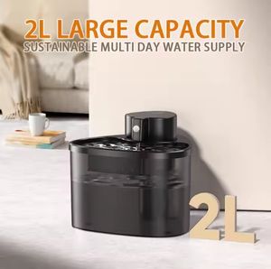 Offres Spéciales <span class=keywords><strong>fontaine</strong></span> de purification d'<span class=keywords><strong>eau</strong></span> automatique pour animaux de compagnie écologique <span class=keywords><strong>à</strong></span> faible bruit Portable pour camping-car extérieur domestique avec Source de charge - Product Image 3