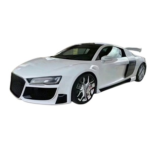 Adapté pour la modification du pare-chocs avant et arrière en semi-fibre de carbone pour <span class=keywords><strong>Audi</strong></span> R8 V10 (modèles 2007-2015) - Product Image 6