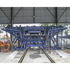Machine de construction de pont préfabriqué à double poutre pour structure en acier